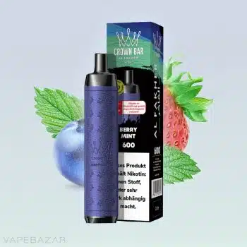 Al Fakher Crown Bar 600 – Berry Mint kaufen