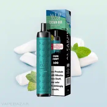 Al Fakher Crown Bar 600 – Gum Mint kaufen