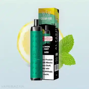 Al Fakher Crown Bar 600 – Lemon Mint kaufen