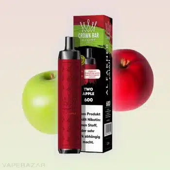 Al Fakher Crown Bar 600 – Two Apple kaufen