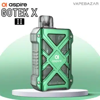 Aspire GoTek X II Pod Kit – Forest Green kaufen
