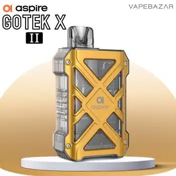 Aspire GoTek X II Pod Kit – Gold kaufen