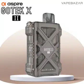 Aspire GoTek X II Pod Kit – Gunmetal kaufen