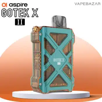 Aspire GoTek X II Pod Kit – Pine Green kaufen