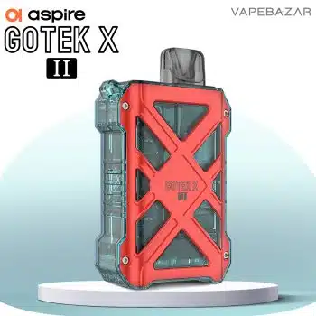 Aspire GoTek X II Pod Kit – Red kaufen