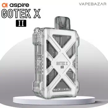 Aspire GoTek X II Pod Kit – Silver kaufen