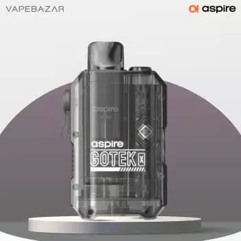 Aspire – Gotek X – Pod Kit – Transparent Schwarz kaufen