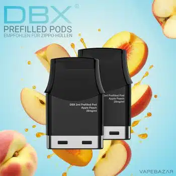DBX Prefilled Pods by Bugatti – Apple Peach (2er Pack) kaufen