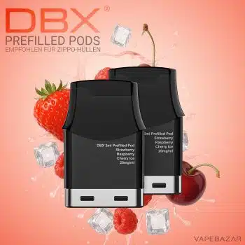 DBX Prefilled Pods by Bugatti – Strawberry Raspberry Cherry Ice kaufen