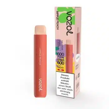 Vozol Star 600 – Apple Peach kaufen