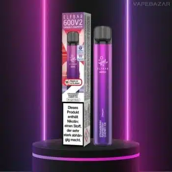Elf Bar 600 V2 – Strawberry Raspberry Cherry Ice kaufen