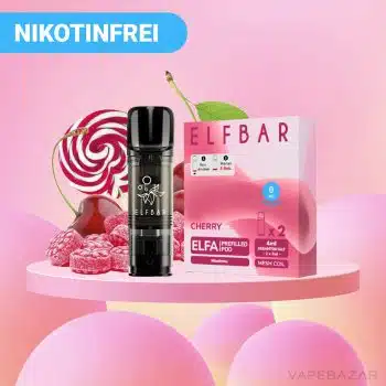 ELFBAR ELFA Prefilled Pods – Cherry (2er Pack) – NIKOTINFREI kaufen