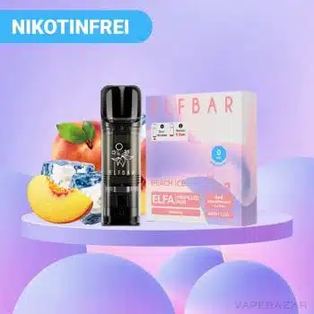 ELFBAR ELFA Prefilled Pods – Peach Ice (2er Pack) – NIKOTINFREI kaufen