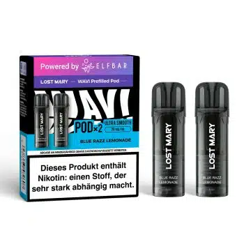 Elfbar Lost Mary WAVI – Prefilled Pod – Blue Razz Lemonade kaufen