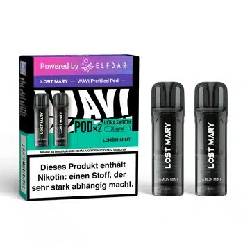 Elfbar Lost Mary WAVI – Prefilled Pod – Lemon Mint kaufen