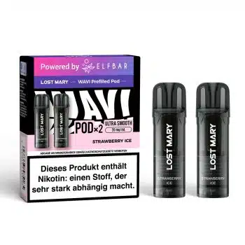Elfbar Lost Mary WAVI – Prefilled Pod – Strawberry Ice kaufen