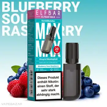 Elfbar Max – Blueberry Sour Raspberry – Prefilled Pod kaufen