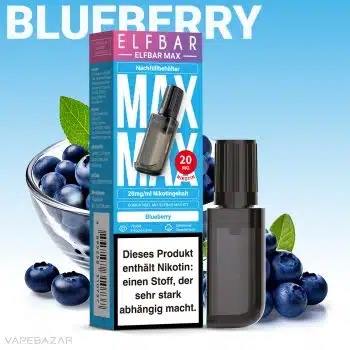 Elfbar Max – Blueberry – Prefilled Pod kaufen