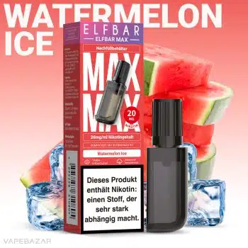 Elfbar Max Prefilled Pod – Watermelon Ice kaufen