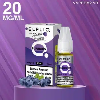 Elfliq Nikotinsalz Liquid 10ml  – Blueberry 20mg/ml Nikotin kaufen