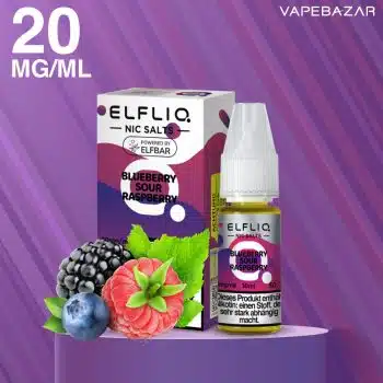 Elfliq Nikotinsalz Liquid 10ml  – Blueberry Sour Raspberry 20mg/ml Nikotin kaufen