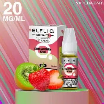 Elfliq Nikotinsalz Liquid 10ml  – Strawberry Kiwi 20mg/ml Nikotin kaufen