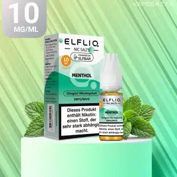 Elfliq Nikotinsalz Liquid – Menthol 10mg/ml Nikotin kaufen