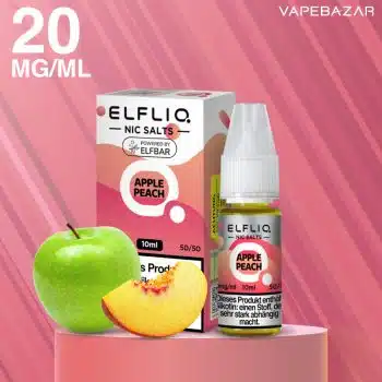 Elfliq Nikotinsalz Liquid 10ml  -Apple Peach 20mg/ml Nikotin kaufen