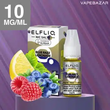 Elfliq Nikotinsalz Liquid 10ml  – Blue Razz Lemonade 10mg/ml Nikotin kaufen
