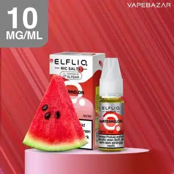 Elfliq Nikotinsalz Liquid 10ml  – Watermelon 10mg/ml Nikotin kaufen