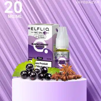 Elfliq Nikotinsalz Liquid 10ml – Blackcurrant Aniseed 20mg/ml Nikotin kaufen