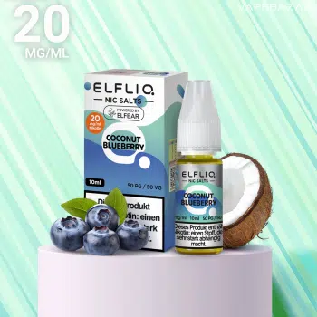 Elfliq Nikotinsalz Liquid – Coconut Blueberry 20mg/ml Nikotin kaufen