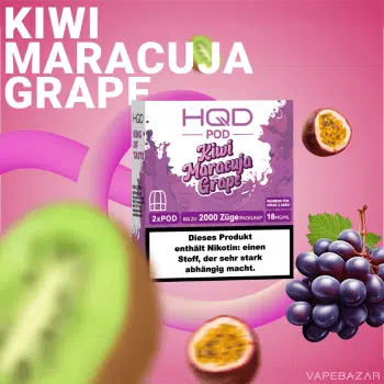 HQD Cirak 2 Pods – Kiwi Maracuja Grape kaufen