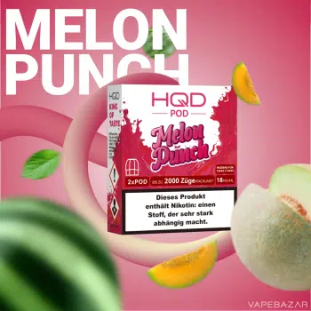 HQD Cirak 2 Pods – Melon Punch kaufen