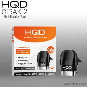 HQD Cirak 2 – Refillable Pods (2er Pack) kaufen