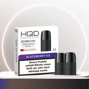 HQD Cirak – HQD Pods – Blackberry Ice – 2er Pack kaufen