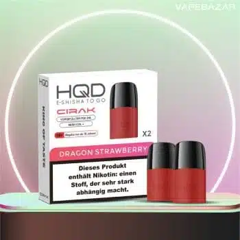 HQD Cirak Pods – Dragon Strawberry – 2er Pack kaufen