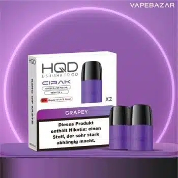 HQD Cirak – HQD Pods – Grapey – 2er Pack kaufen