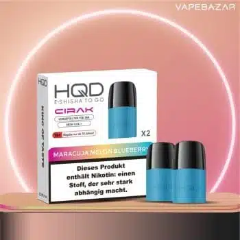 HQD Cirak – HQD Pods – Maracuja Melon Blueberry – 2er Pack kaufen