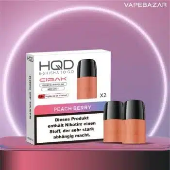 HQD Cirak – HQD Pods – Peach Berry – 2er Pack kaufen