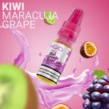 HQD Juice Liquid – Kiwi Maracuja Grape – 18 mg/ml Nikotin kaufen