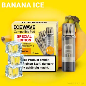 ICEWAVE Pod – Banana Ice – 3er Pack kaufen