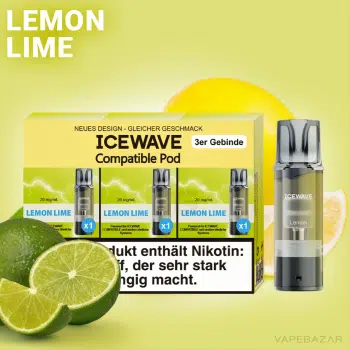 ICEWAVE Pod – Lemon Lime – 3er Pack kaufen
