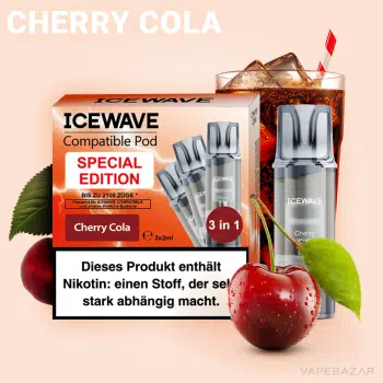ICEWAVE Pod – Cherry Cola – 3er Pack kaufen