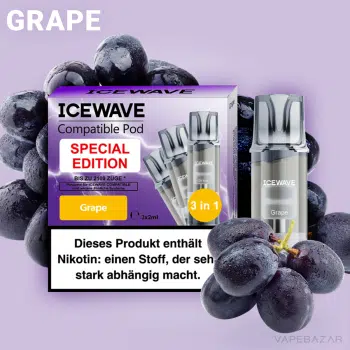 ICEWAVE Pod – Grape – 3er Pack kaufen