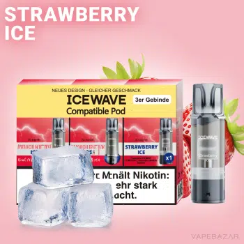 ICEWAVE Pod – Strawberry Ice – 3er Pack kaufen