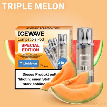 ICEWAVE Pod – Triple Melon – 3er Pack kaufen