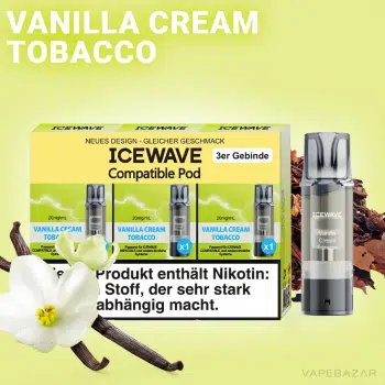 ICEWAVE Pod – Creamy Tobacco – 3er Pack kaufen
