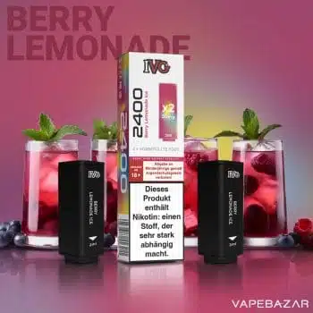 IVG 2400 – 4 Pod System – Prefilled Pods (2 Stk.) – Berry Lemonade Ice kaufen
