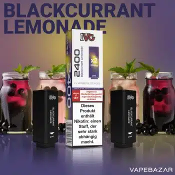 IVG 2400 – 4 Pod System – Prefilled Pods (2 Stk.) – Blackcurrant Lemonade kaufen